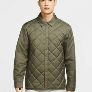 Nike Repel Men's Synthetic-Fill Golf Jacket Olive Green CK6072-222 Men's Size L